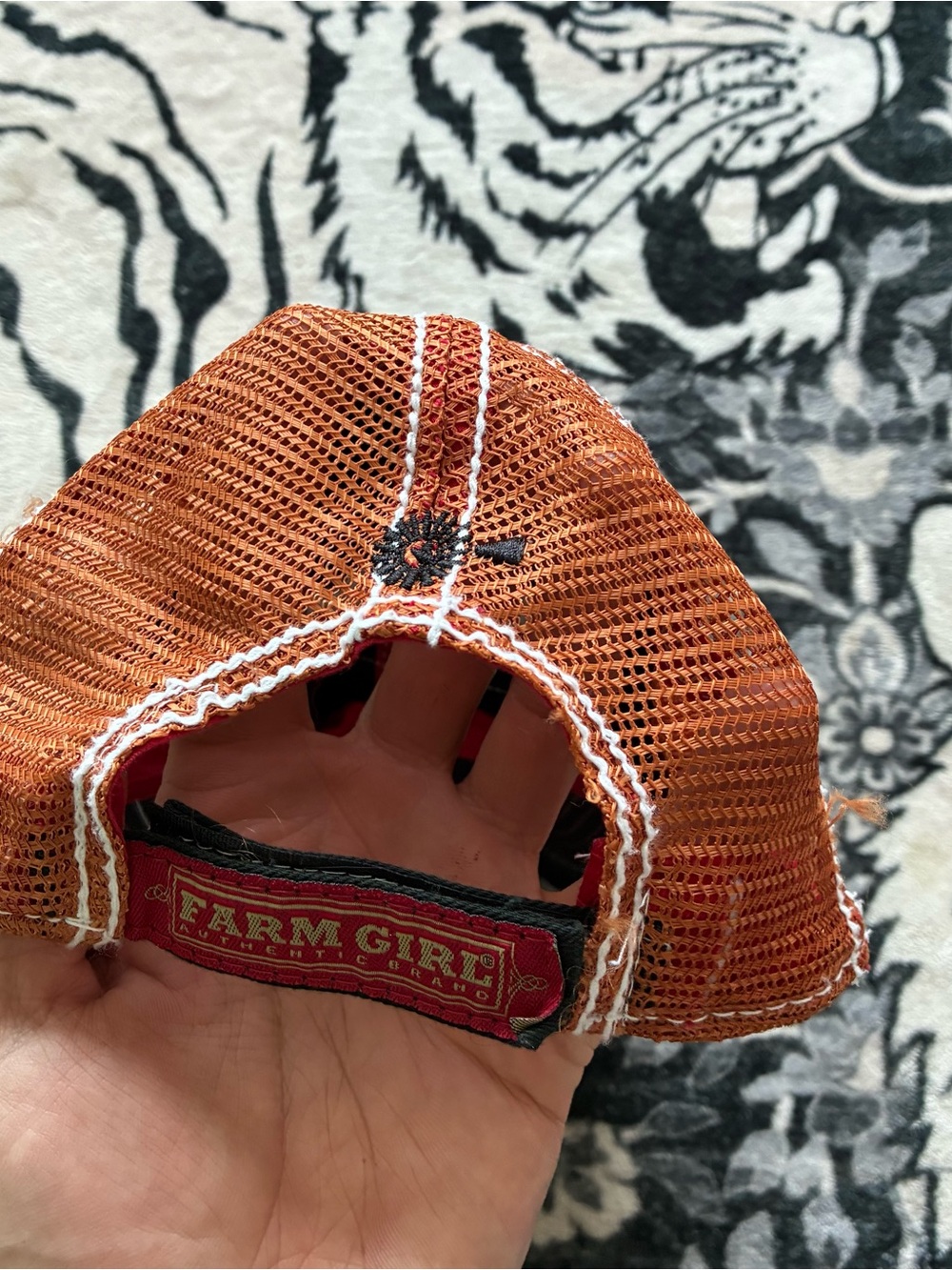 000 - VINTAGE 00s FARM GIRL HORSE CRAZY Y2K COWGIRL WESTERN RANCH WEAR HAT - Picture 2 of 5